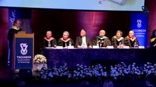Prof. Michael Levitt Speech Technion Honorary Doctor Ceremony 2015