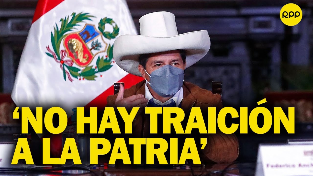 Sobre traición a la patria: “Para que haya delito tiene que haber