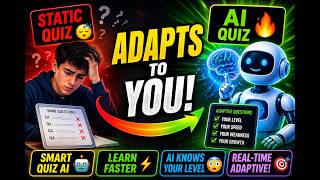 AI That Creates Coding Questions in Real-Time 🤯 | Adaptive Quiz System (ML + NLP Project)”