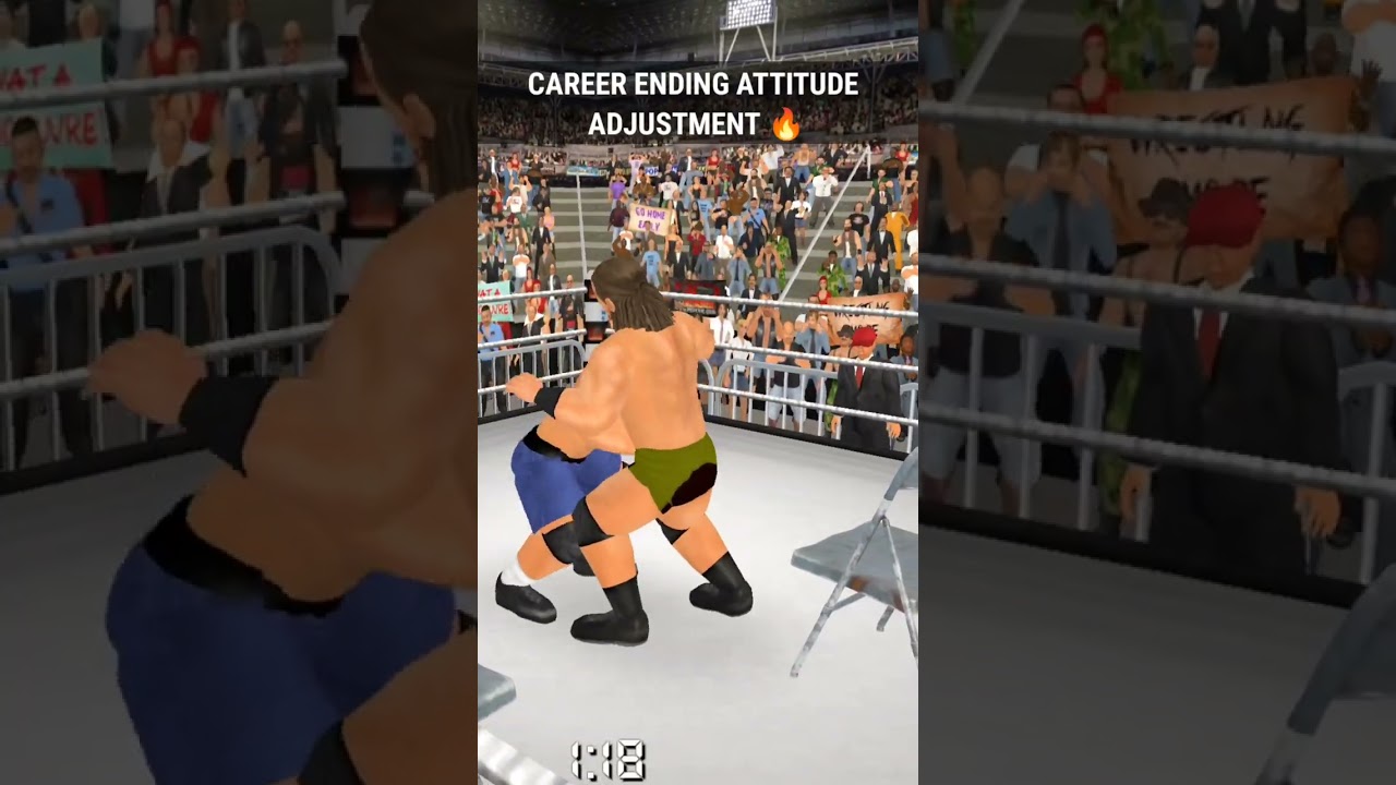 Career Ending Attitude Adjustment 🔥 🤯 | Wrestling Empire