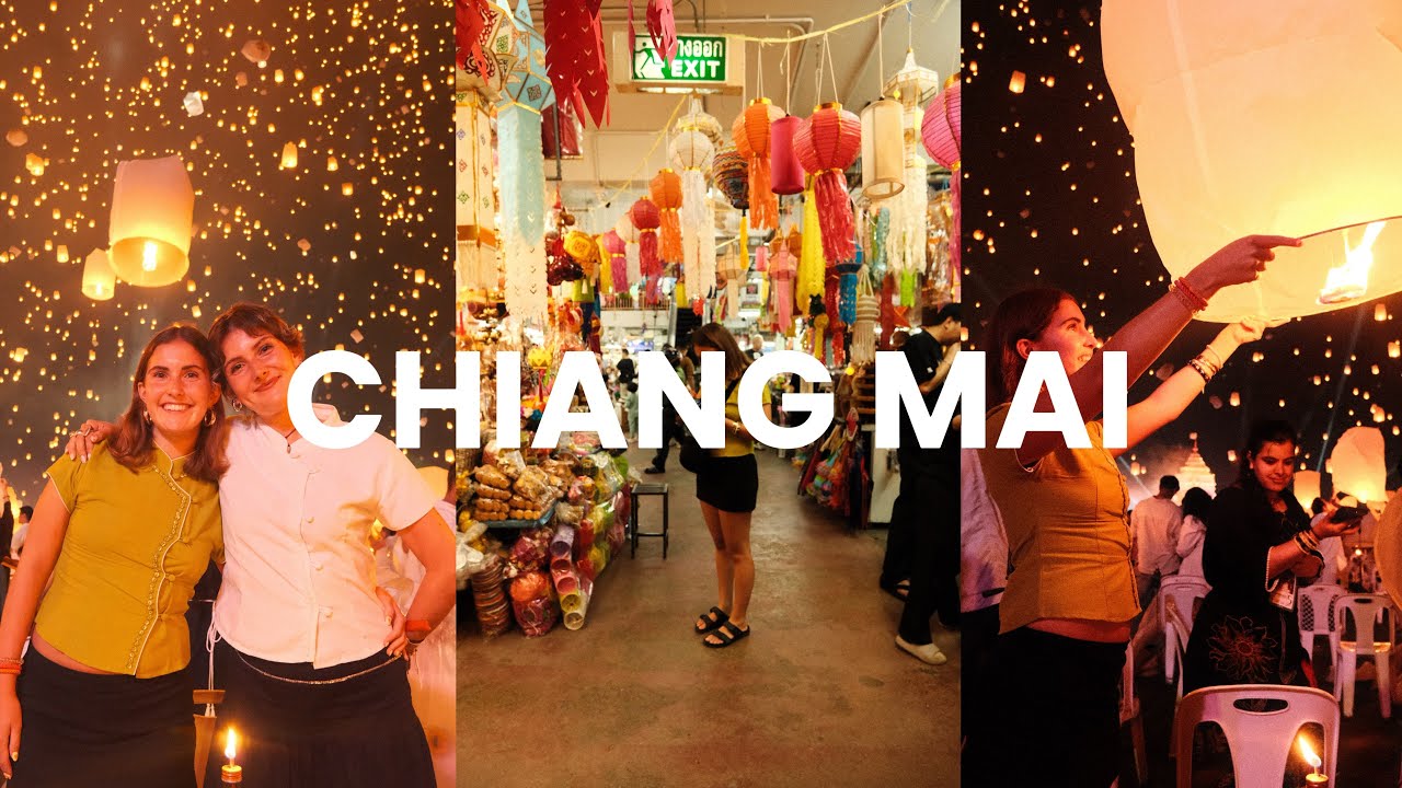 thailand - chiang mai, lantern festival 
