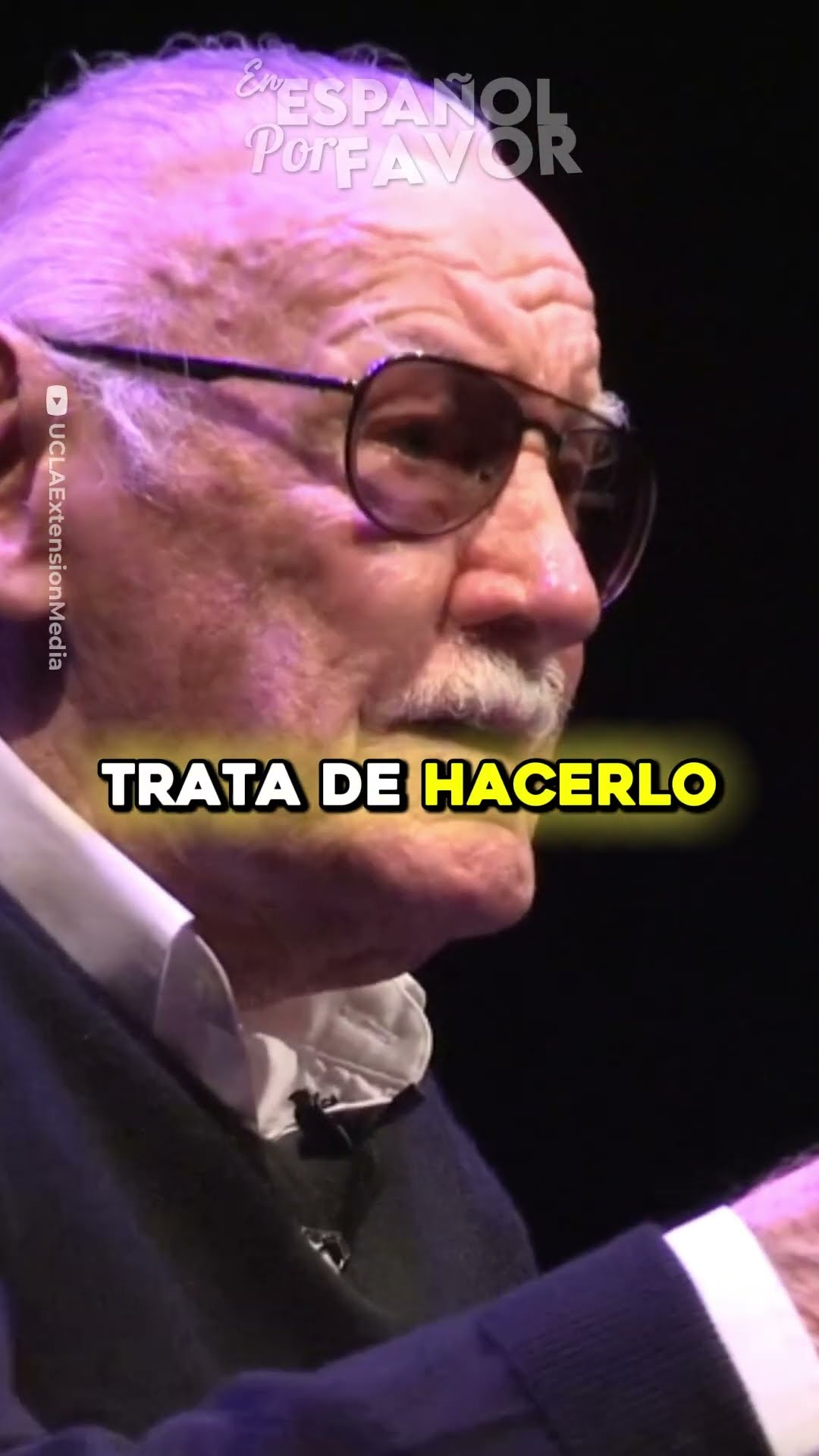 El Gran Mensaje de STAN LEE #Marvel #español #spiderman #ironman #comics #motivacion #shorts