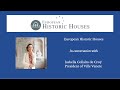 European Historic Houses in conversation with Isabella Collalto de Croÿ