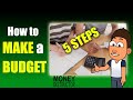 How to make a budget  money instructor