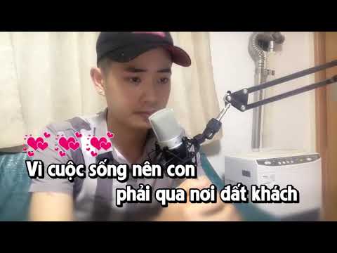 |KARAOKE| Cuộc Sống Xa Nhà( Anh Nên Yêu Cô Ấy Parody)-QUÂN TRIỆU| Beat Chuẩn tone gốc