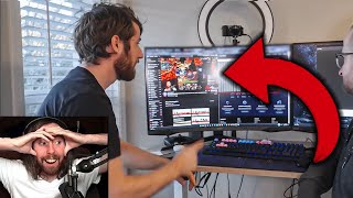Linus Tech Tips gets caught Watching Asmongold's Stream