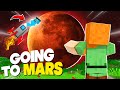 OGGY TRAVELLING TO MARS IN MINECRAFT!