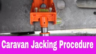 Caravan Jacking Procedure