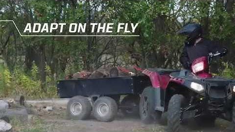 The Polaris #Sportsman Lock and Ride #Accessory system