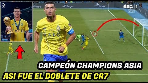 ASI FUE EL "BRUTAL" DOBLETE de CRISTIANO RONALDO Que LE DIO LA VICTORIA y TROFEO AL NASSR