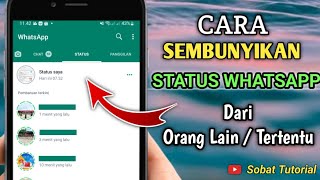 Cara sembunyikan status WA untuk orang tertentu