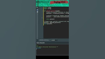 MAKING A PASSWORD GENERATOR USING PYTHON | CodeCarnival |