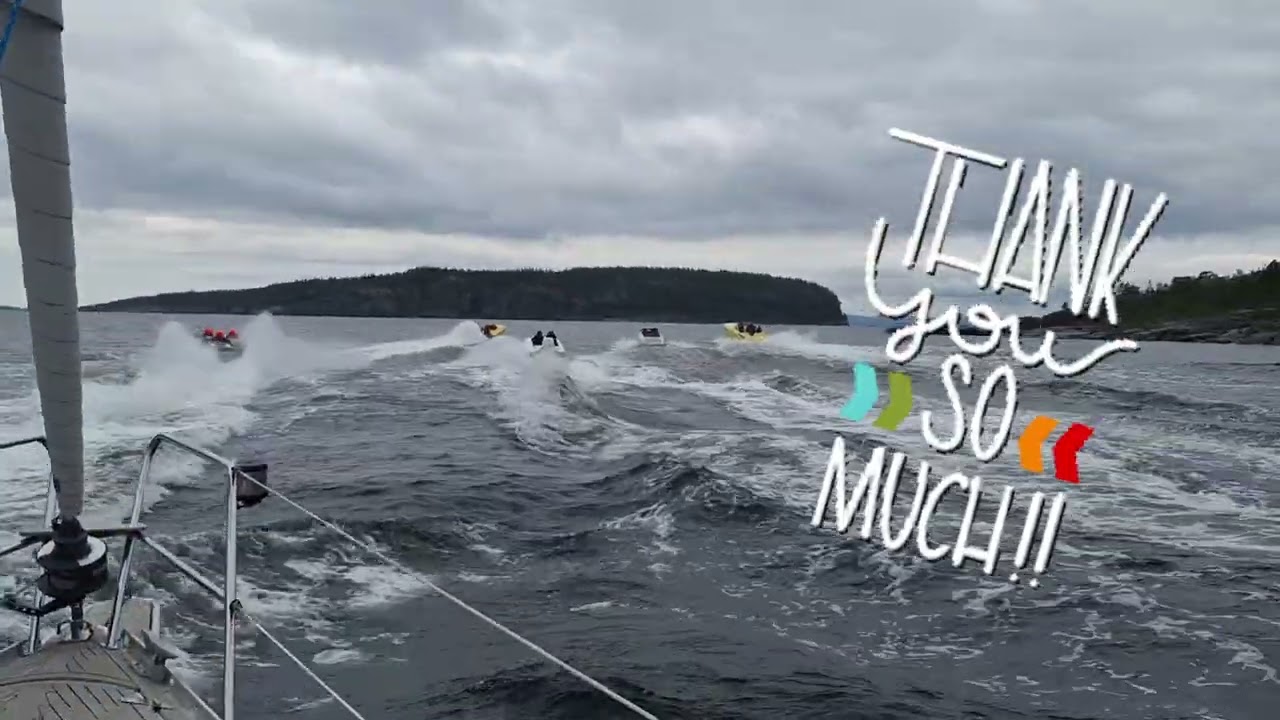 ⁣Mitt i High Coast Poker Run 2025
