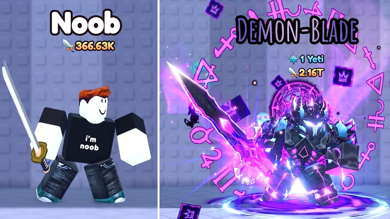 นี่คือแม็พตีดาบที่ดีที่สุด Loot To Forge Roblox
