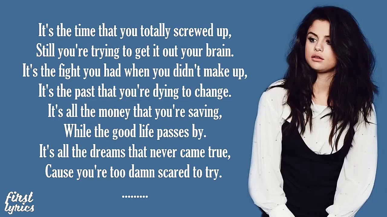 Selena Gomez The Scene - Hit The Lights - Lyrics - YouTube