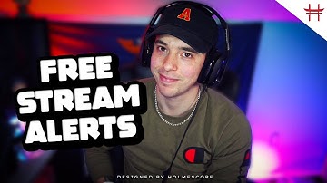FREE Animated Alerts for Twitch Streamers