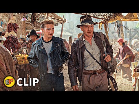 Indiana x Mutt Travel To Peru | Indiana Jones And The Kingdom Of The Crystal Skull Hd 4K