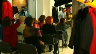 Naked And Funny. Theater In A Locker Room