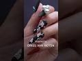 Nail Tutorial - Japanese Botanical🍁 Inspired by DRIES VAN NOTEN #shorts #nails