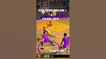 6’9 Demigod Kevin Durant build! #tsa #nba2k24 #nba #kevindurant