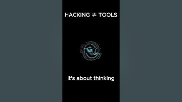 Hacking Isn’t About Tools — It’s About Thinking