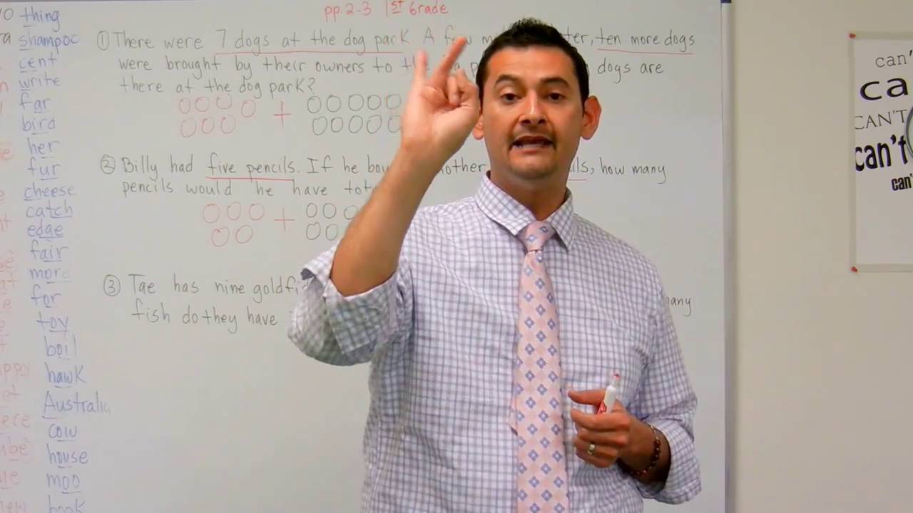 First Grade Hybrid Math Workbook: Addition Word Problems up to 20 - YouTube