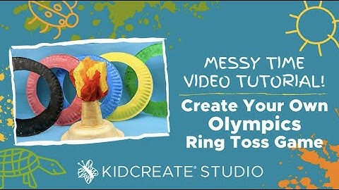 Create Your Own Olympics Ring Toss Game!