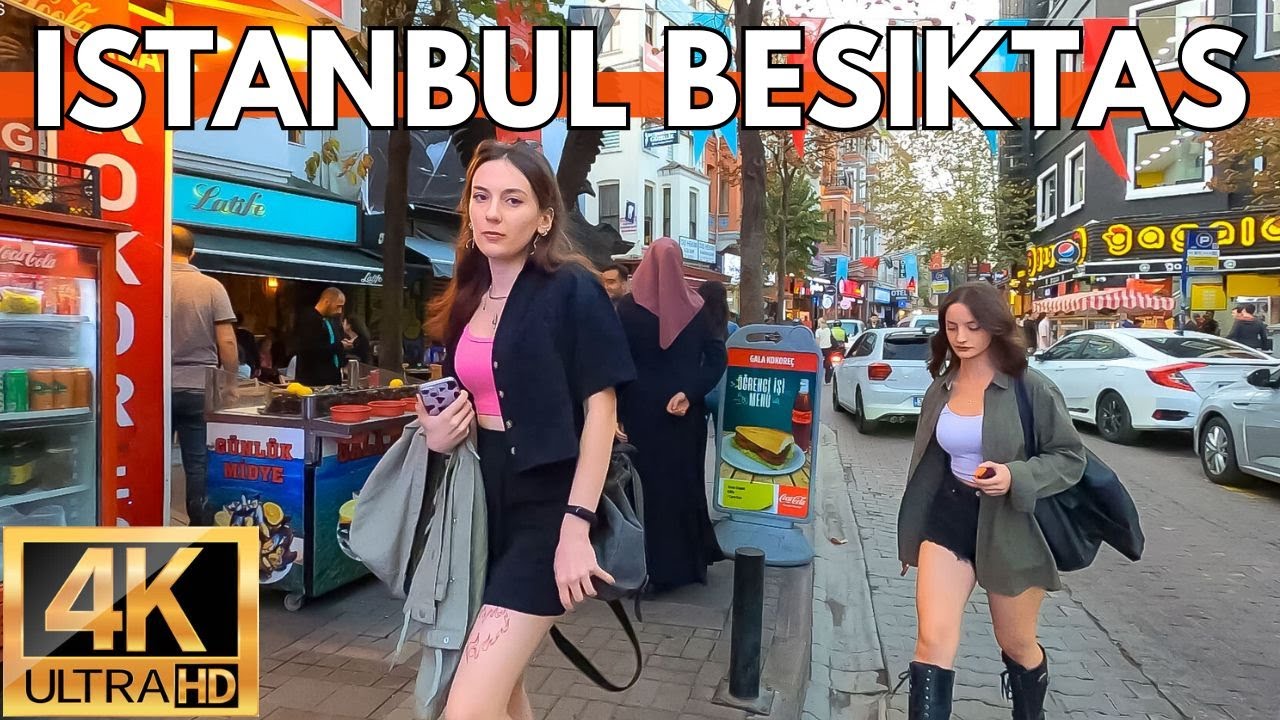 Istanbul Besiktas Lively District November 2023 | 4K UHD 60FPS - YouTube