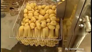 Brush Roller Potato peeler machine used for industrial root vegetable washing and peeling