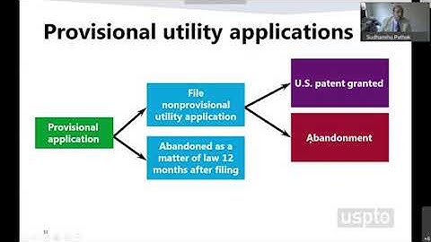 Filing a provisional application