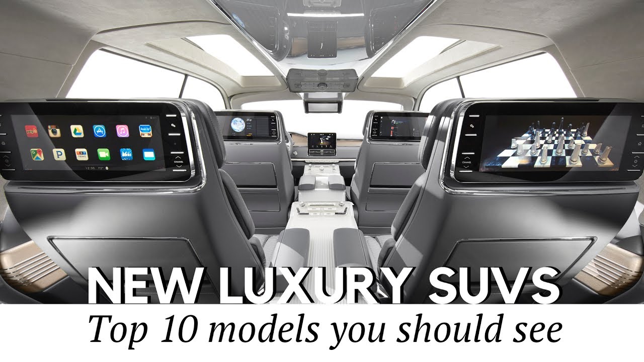 Top 10 New Luxury Suv Coming In 2017 2018 Car Interiors Performance And Prices