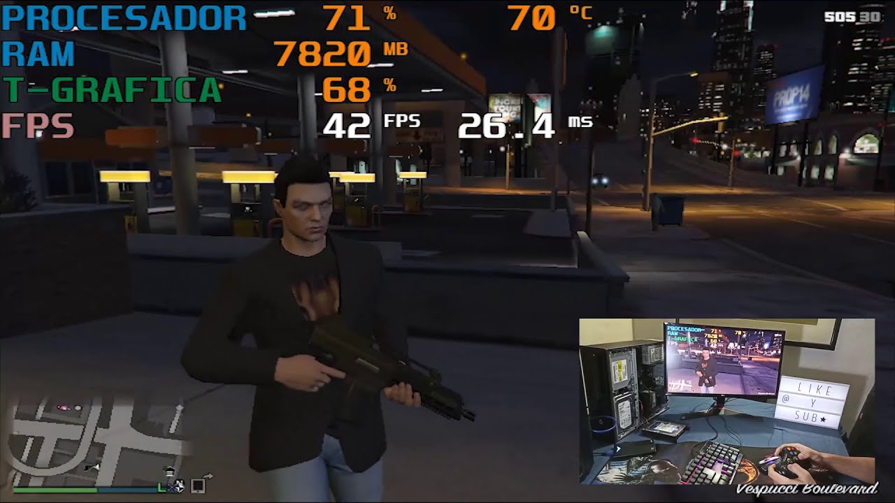 Correr Gta V En Pc De Bajos Recursos