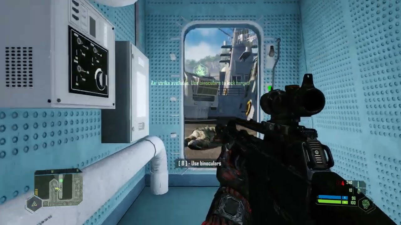 This is what happens if you call an airstrike on yourself [Crysis Remastered]