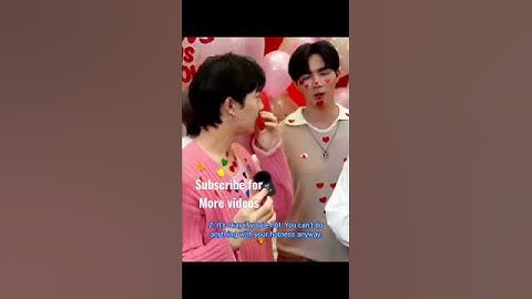 Thumbnail of #zeenunew"Love is in the air"😯😍🐺😏#nunew#zeepruk#zonzon#nananu #zunshine#cutiepie#cutiepie2you#bl