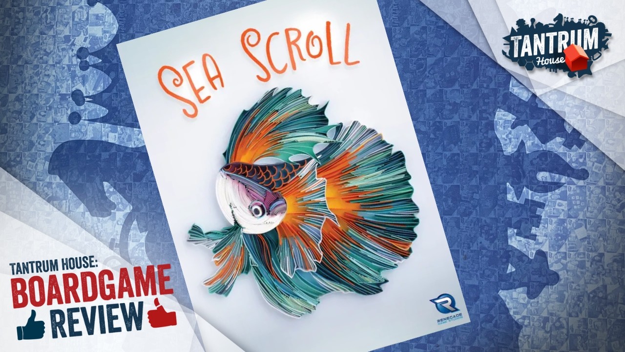 Sea Scroll Card Game Review | Quick, Clever Set Collection in the Ocean!