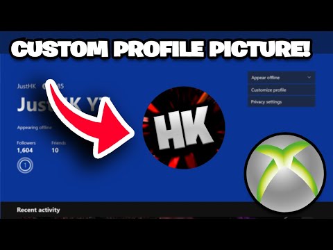 How To Get A CUSTOM PROFILE PICTURE On Xbox One! (No Phone/PC Required!)