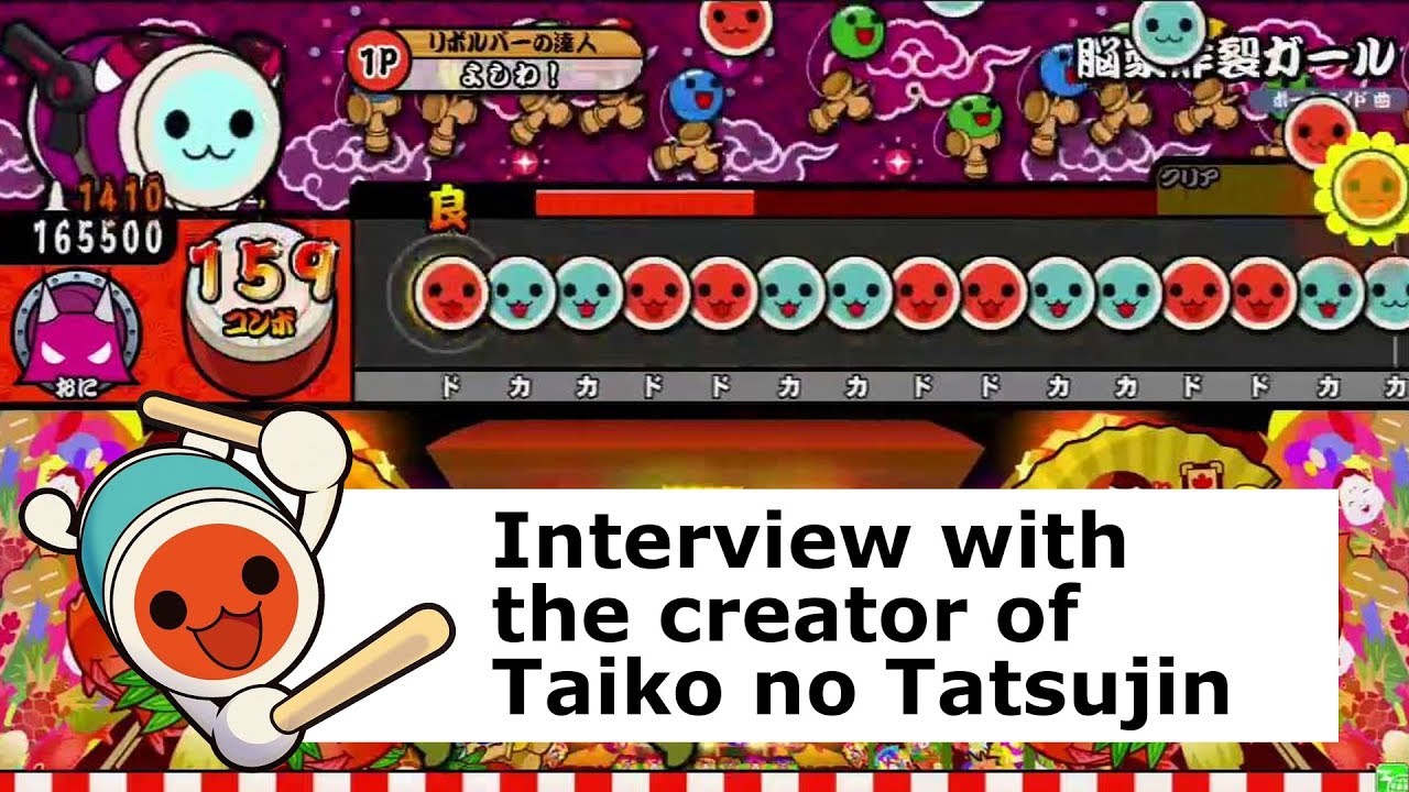 Interview With The Creator Of Taiko No Tatsujin Youtube Interview With The Creator Of Taiko No Tatsujin Youtube