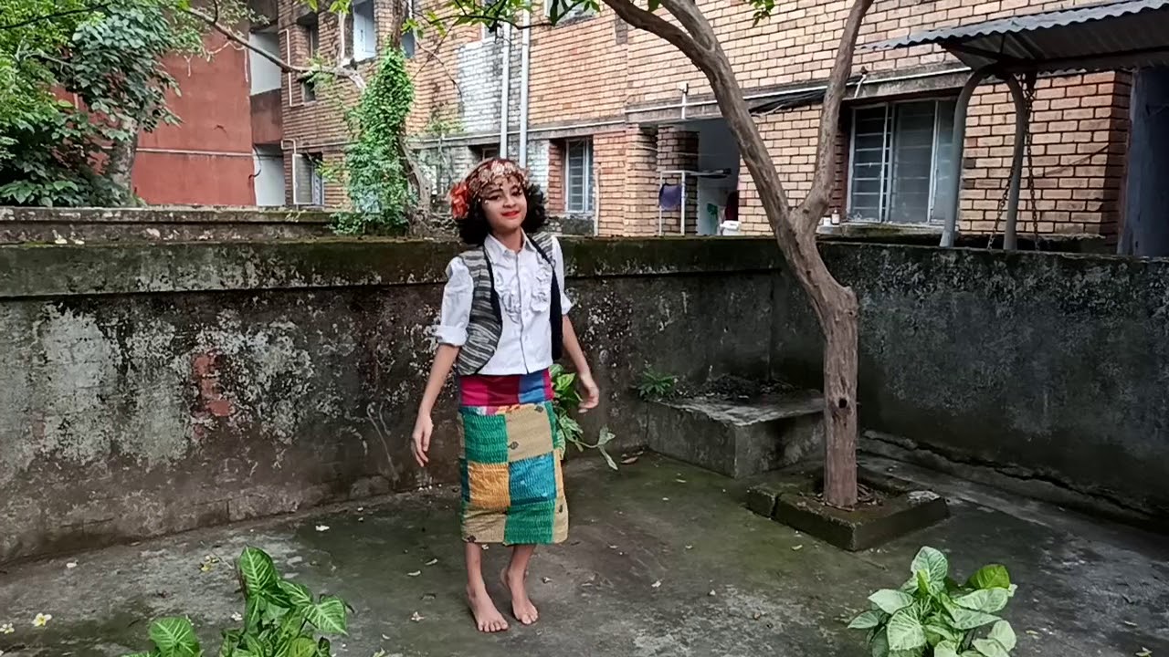 Folk Dance Of Mizoram By Samriddhi Das YouTube