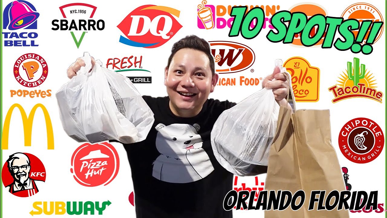 Orlando Fast Food Frenzy: The Best (and Worst) Quick Bites!