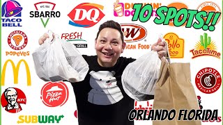 Orlando Fast Food Frenzy: The Best (and Worst) Quick Bites!