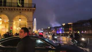 Paris, FRANCE 🇲🇫 : Tuileries. Around the streets in Paris...at Night. 2025