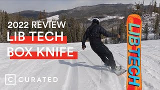 2022 Lib Tech Box Knife Snowboard Review | Curated