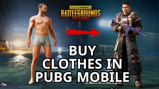 How to Buy Clothes in Pubg Mobile 2024?