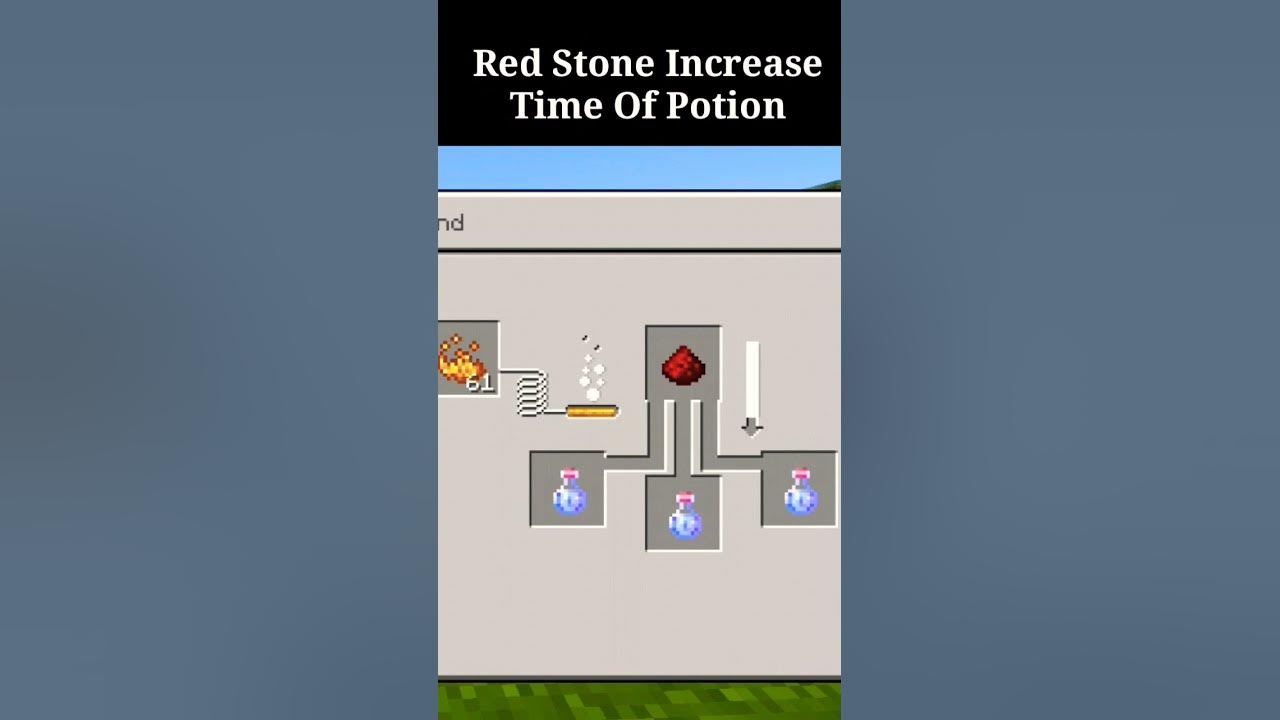 Increase time of potion how to make potion minecraft youtube