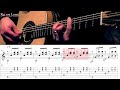EBB AND FLOW (with Effects) - Full TAB - Robert Lunn -Classical Guitar