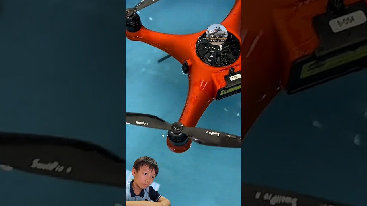 This is a waterproof drone 