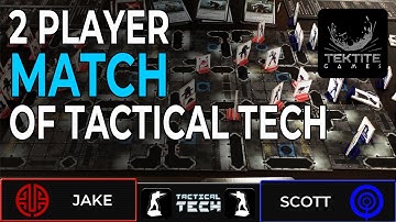 2 Player MATCH of Tactical Tech Board Game