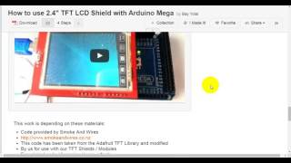 2.4 tft lcd shield examples quotation