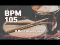 8Beat Drum Loop Practice Tool 105bpm
