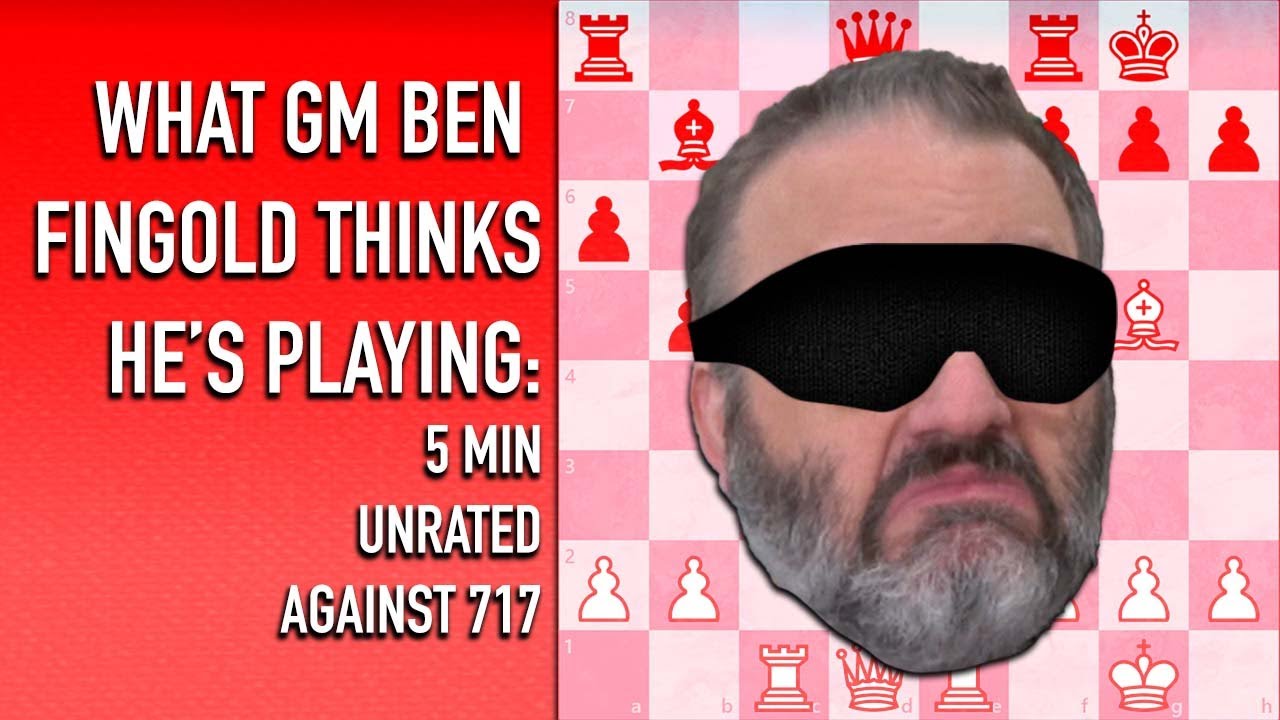BLINDFOLDED 3 Min 2500+ RATED Game on ACCIDENT